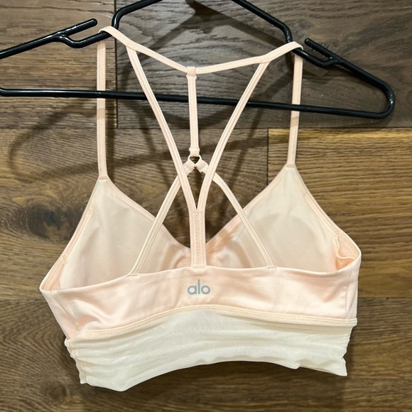 Alo lavish bra in pink size small - Picture 3 of 6